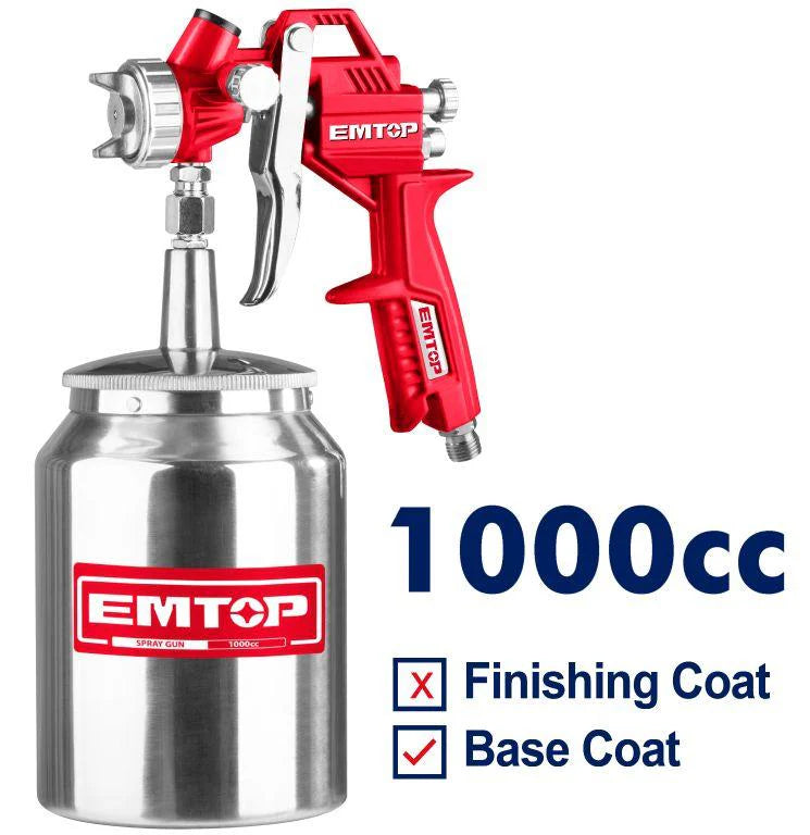 فرد رش هواء EMTOP سعة 1000cc | EMTOP فرد رش هواء EMTOP سعة 1000cc | EMTOP
