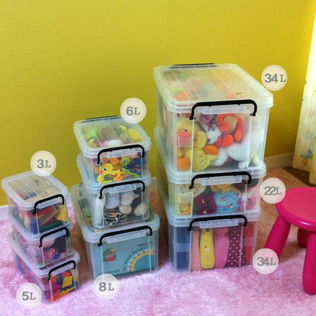 صندوق تخزين من كوماكس نيو بوكس 34 لتر