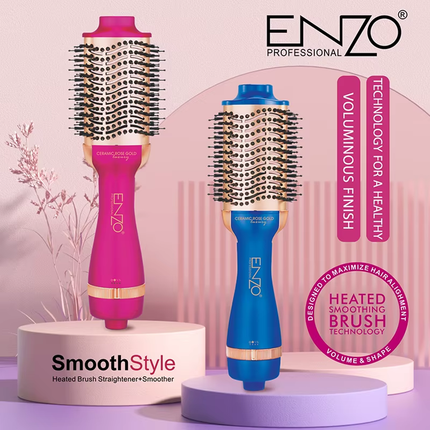 فرشاة سشوار One Step لتجفيف الشعر بقوة 1500 واط ماركة ENZO