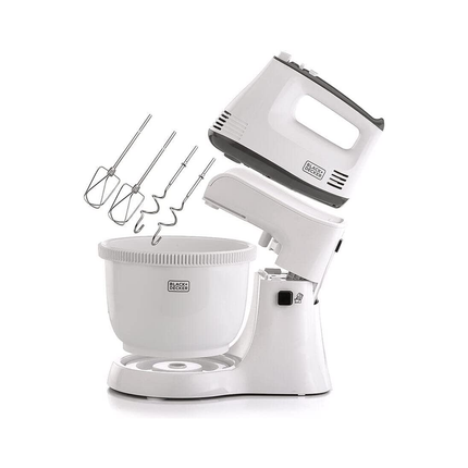 عجانة/خفاقة يدوية بـ 5 سرعات عالية مع وظيفة التيربو قوة 300 واط من Black & Decker