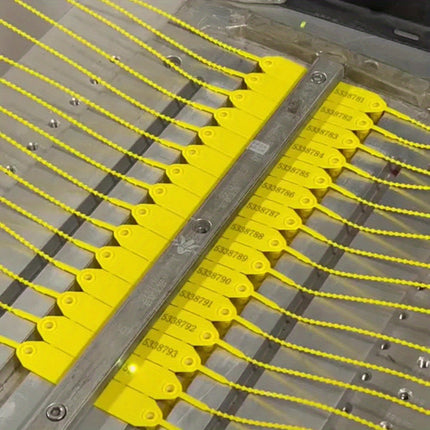 أختام أمان بلاستيكية مضادة للعبث – 50قطعة (250 مم)