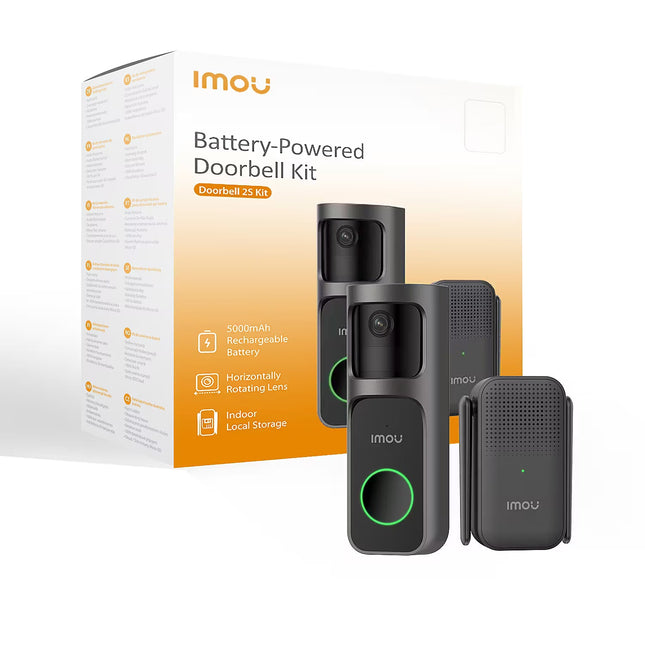 Doorbell Kit (4MP Wi-Fi Video Doorbell) | IMOU Doorbell 3 Kit