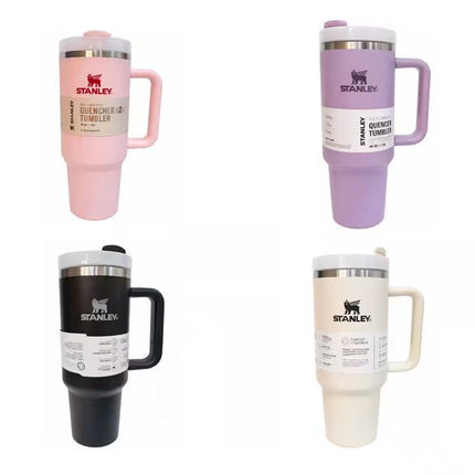 كوب محمول ستانلس 40 أونصة معزول حرارياً – بديل Quencher H2.0 يأتي مع غطاء مانع للتسرب