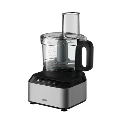 Braun PureEase Food Processor FP3233SI – 800W, 2.1L Bowl and 10-in-1 Accessories