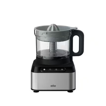Braun PureEase Food Processor FP3233SI – 800W, 2.1L Bowl and 10-in-1 Accessories