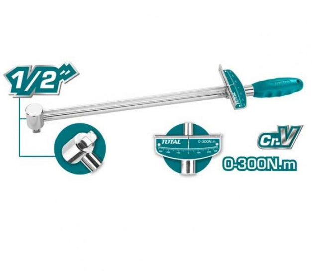 يد شد قطقيقة عزم 40-200 نيوتن من توتال