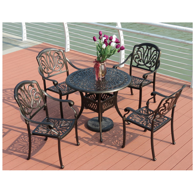 طقم سفرة فاخر للحديقة - 5 قطع