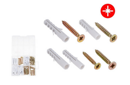 طقم براغي مع اسافين 120او140 قطعة من جادايفر