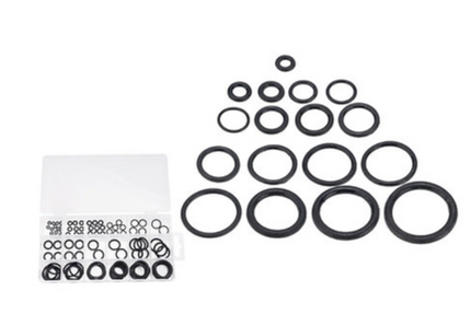 125-piece rubber O-ring set 