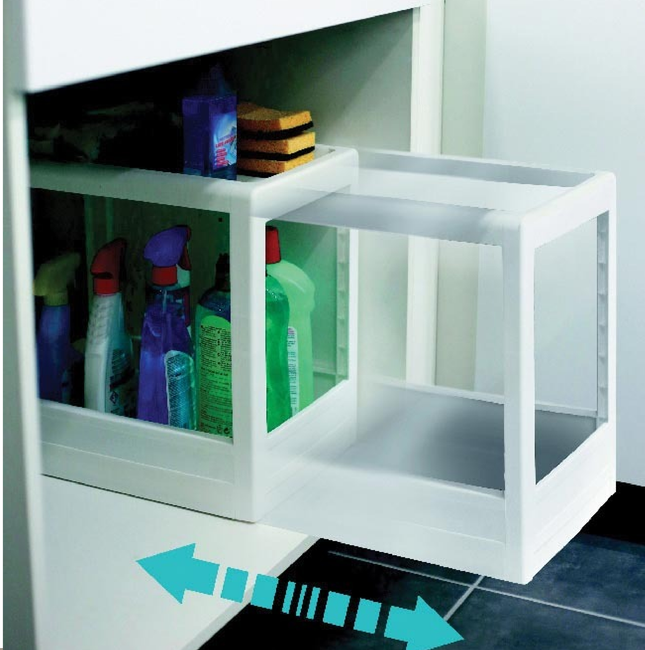 رفوف تخزين إيدا 2 رف 42*40*28 سم