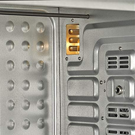 فرن تحميص زجاجي مزدوج من بلاك + ديكر 55 لتر