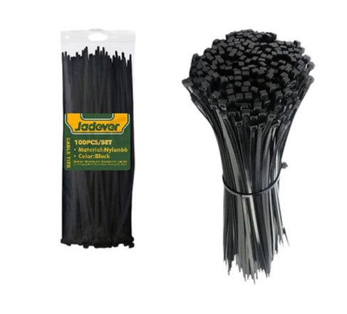 كيبل تاي اسود بعدة قياسات من جادايفر