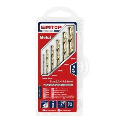 طقم ريش حفر حلزونية ( 16PCS ) , من ُEMTOP