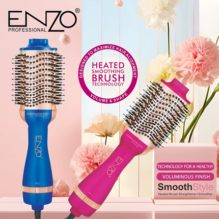 فرشاة سشوار One Step لتجفيف الشعر بقوة 1500 واط ماركة ENZO