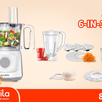 Decakila 6-in-1 Multi-functional Food Processor