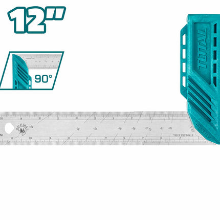 زاوية علام 30 سم 12" من Total