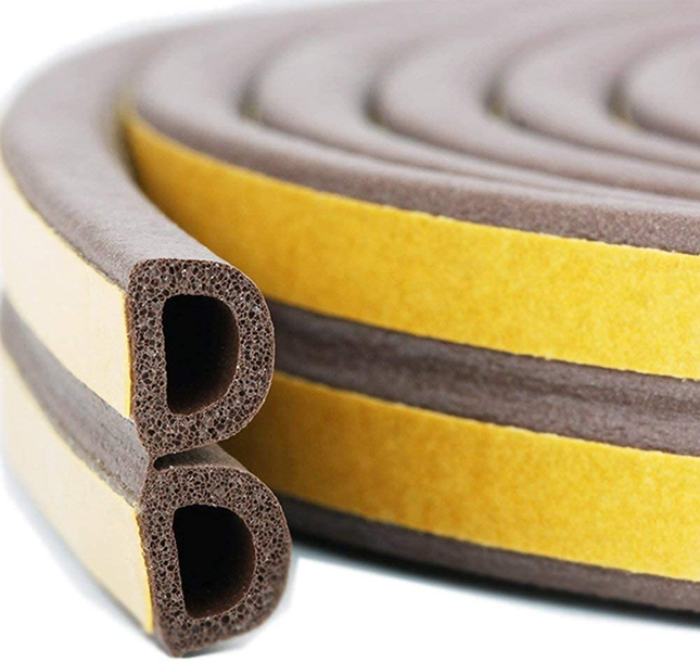 شريط عازل فوم مانع هواء 6 متر - 9 * 6 مم