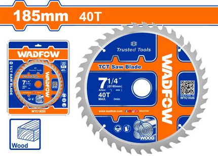 اسطوانة قص خشب 185mm 40T وادفو  WTC1K05  -عمان هاردوير
