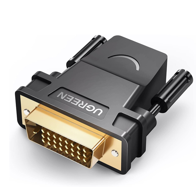 UGREEN DVI 24+1 Male to HDMI Female Adapter | 20124