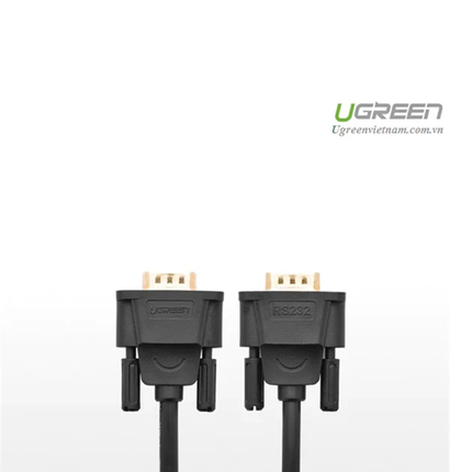 UGREEN DB9 RS232 Adapter Male to Male Cable 1.5m (Black) | 20153