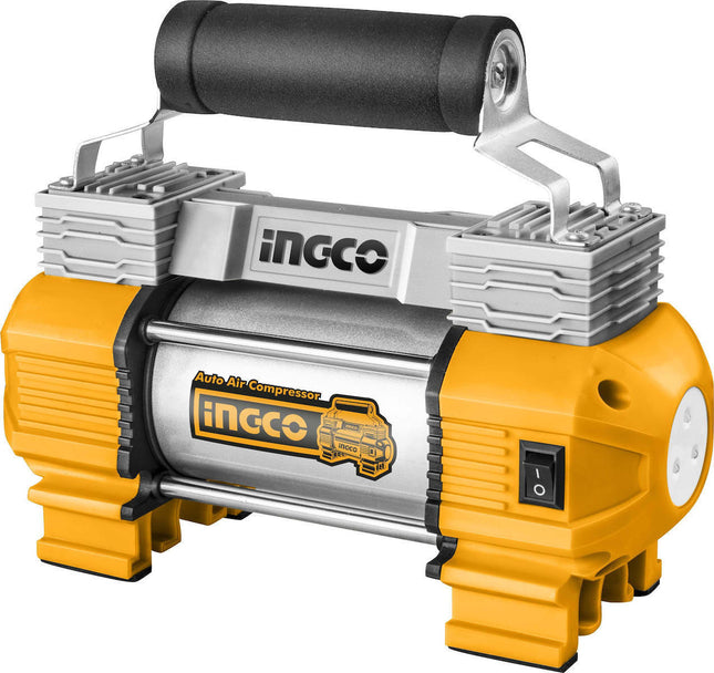 Ingco 2-cylinder car tire inflator