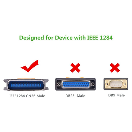 UGREEN USB to IEEE1284 Parallel Printer Cable 2m | 20225