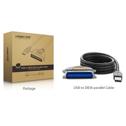 UGREEN USB to IEEE1284 Parallel Printer Cable 2m | 20225