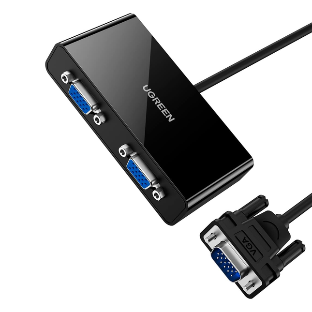 UGREEN 2-Port USB KVM Switch Box ABS Case | 30357