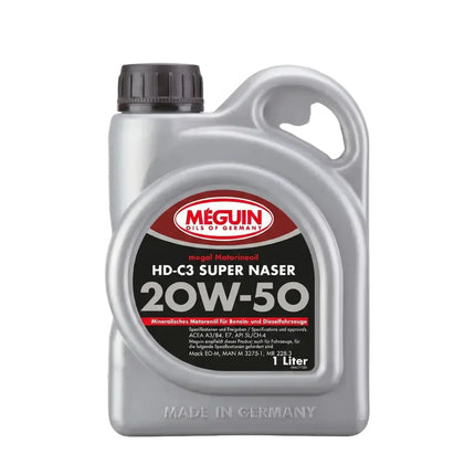 زيت محركات ميجوين 20W-50 سوبر ناصر سعة 1 لتر من ميجوين