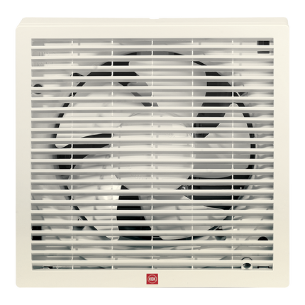 شفاط مربع مع ستارة للزجاج قياس 10 انش - KDK