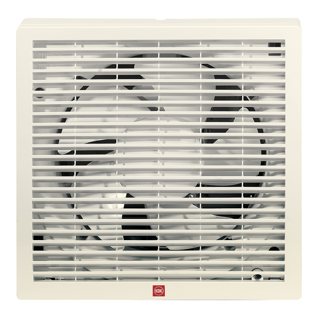 شفاط مربع مع ستارة للزجاج قياس 10 انش - KDK