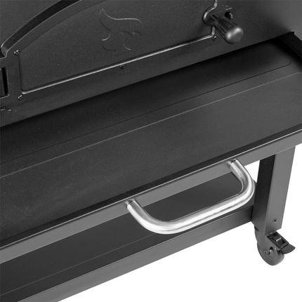 شواية الفحم Char-Griller Legacy 870 بوصة مربعة شبكات حديد الزهر