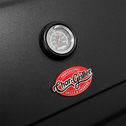 شواية الفحم Char-Griller Legacy 870 بوصة مربعة شبكات حديد الزهر