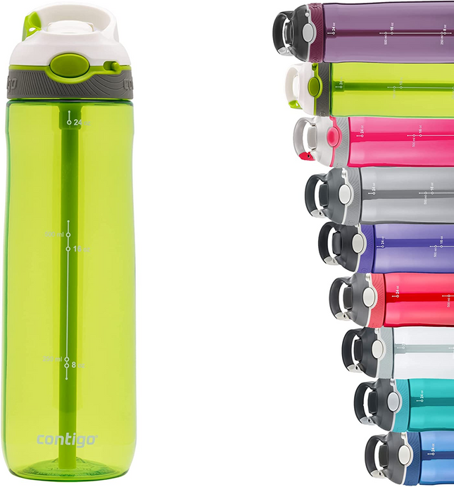 CONTIGO ASHLAND AUTOSPOUT WATER BOTTLE WITH FLIP STRAW