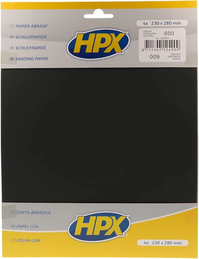 ورق الصنفرة p400x4 hpx