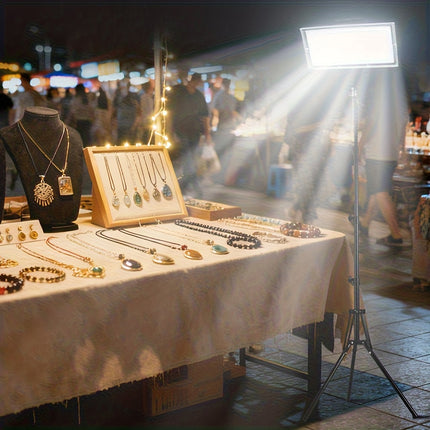 ضوء عمل ليدمع حامل ثلاثي القوائم قابل للتعديل