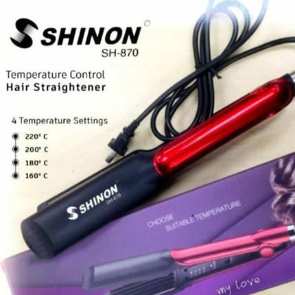 ستريتر لسحب الشعر مع التحكم الذكي بالحرارة من SHINON موديل - sh 870