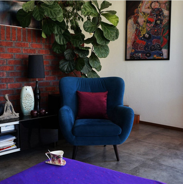 غطاء وسادة من ARMN Azure - عنابي