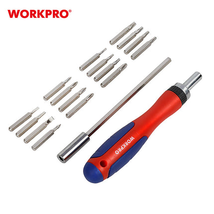 مجموعة مفكات براغي WORKPRO مكونة من 18 قطعة