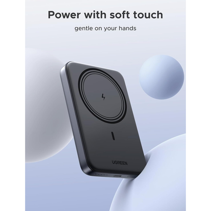بنك طاقة لاسلكي مغناطيسي من UGREEN Magsafe بسعة 10000 مللي أمبير وقوة 20 واط، معتمد بتقنية Qi، متعدد الألوان/ PB561