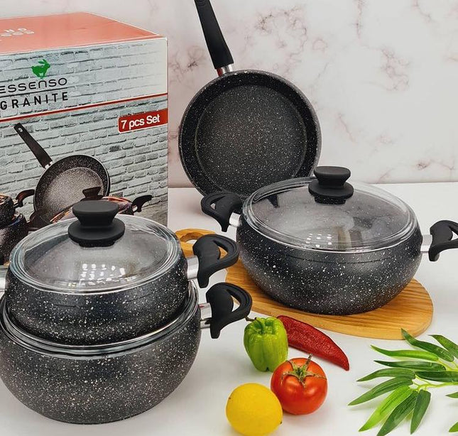 طقم طناجر طبخ