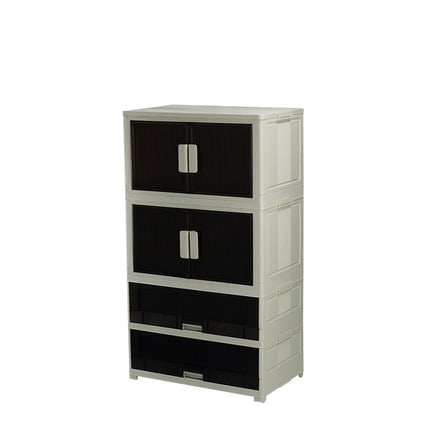 Crystal Wardrobe (2 Closets + 2 Drawers) -From Samba
