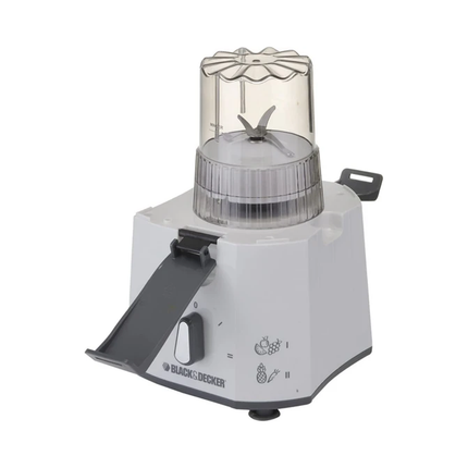 محضرة طعام 4 بـ 1 عصارة وخلاط ومفرمة ومطحنة قوة 500 واط ماركة Black&Decker