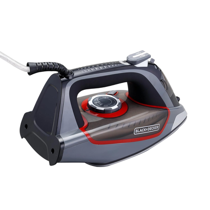 مكواة بخار بـ قاعدة من  سيراميك قوة 2200 واط ماركة Black & Decker
