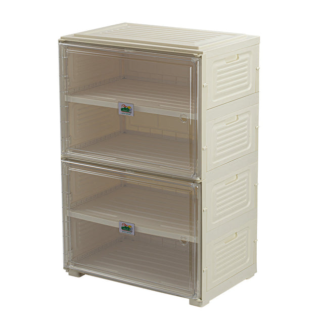 خزانة روزا ثنائية شفافة وقابلة للطي - من سامبا