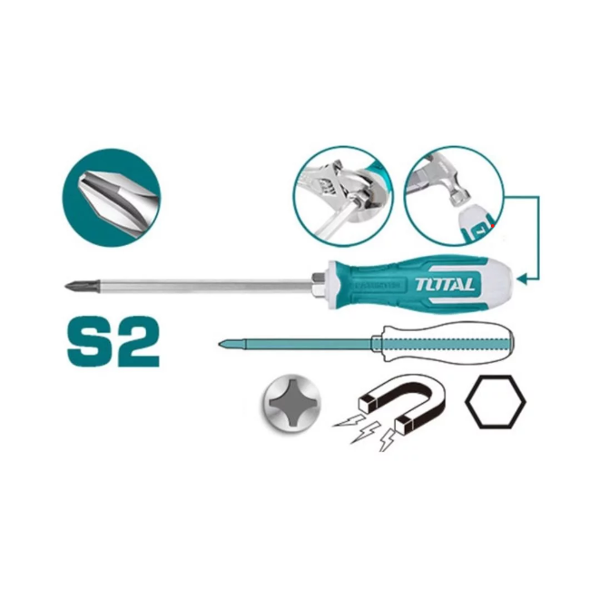 مفك فيليبس من توتال – Amman hardware Stores