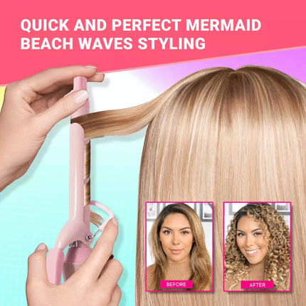 فير رفيع لتمويج وتجعيد الشعر بـ سلك دوار 360 درجة ماركة vgr