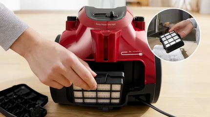 مكنسة كهربائية بوش Serie2 Red بدون كيس-Bosch