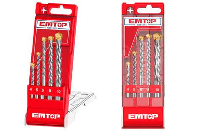 طقم ريش حفر للخرسانة والطوب 5PCS , من EMTOP