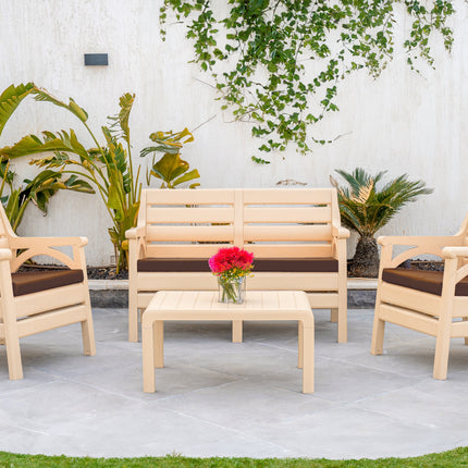 كنب ريفيرا مفرد مع فرش من سامبا